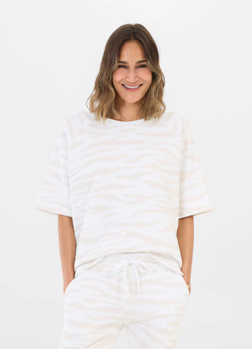Oversized Fit Sweater Loose Fit - Sweatshirt white