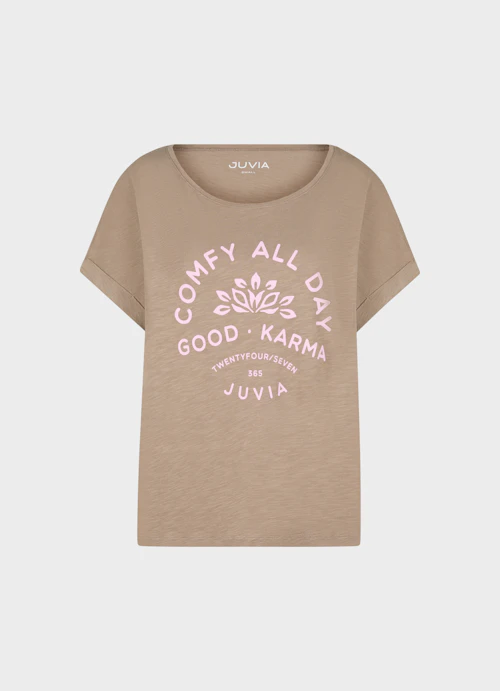 Coupe Boxy Fit T-shirts Boxy - T-shirt fungi