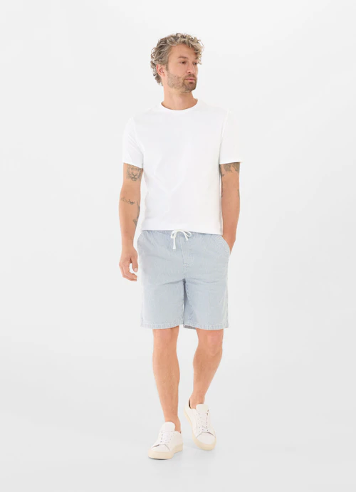 Regular Fit Shorts Denim - Shorts skylight blue