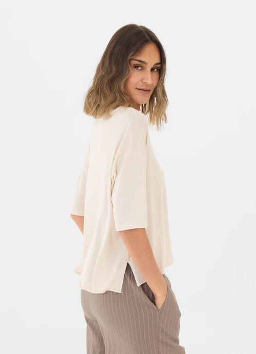 Coupe oversize T-shirts T-shirt light sand