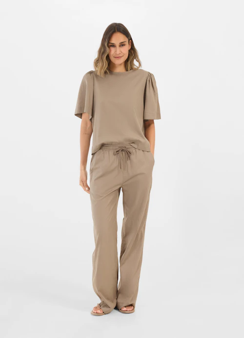 Loose Fit Blusen Bluse fungi