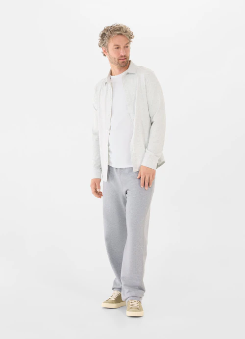 Regular Fit Hemden Hemd silver melange