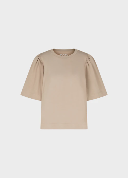 Oversized Fit Sweater Kurzarm Sweater fungi