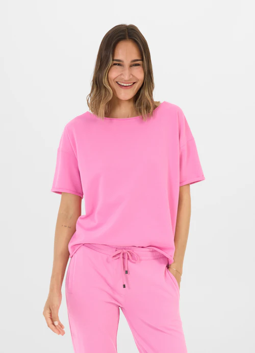 Coupe oversize Pulls Chemise oversize begonia pink
