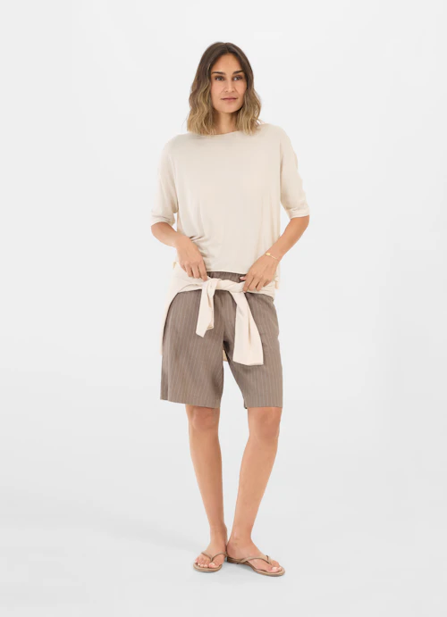 Coupe oversize T-shirts T-shirt light sand
