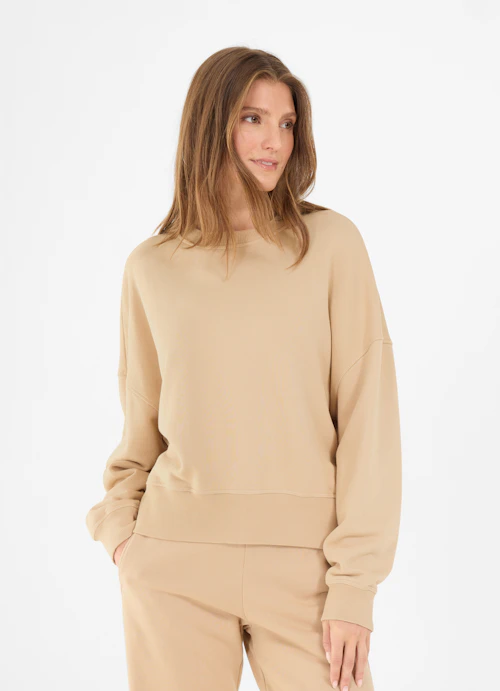 Oversized Fit Sweatshirts Sweater croissant