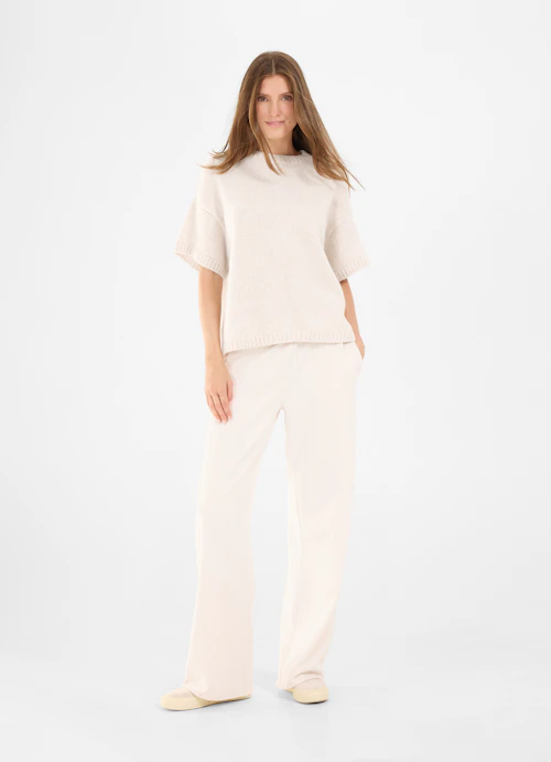 Wide Leg Sweatpants Wide Leg - Sweatpants eggshell