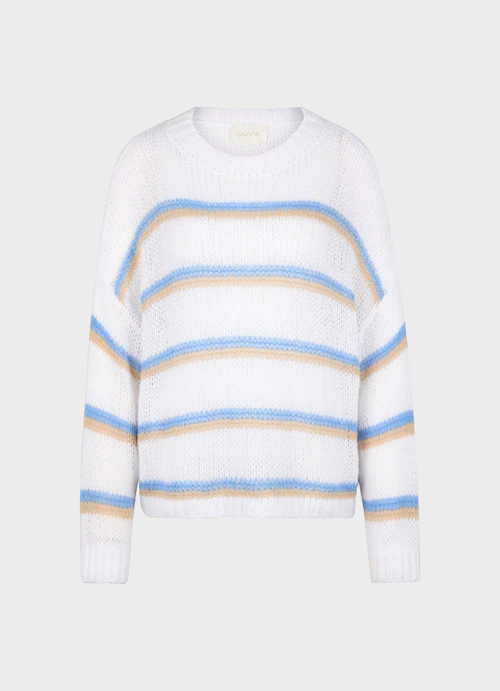 Oversized Fit Strick Strick - Pullover dutch blue