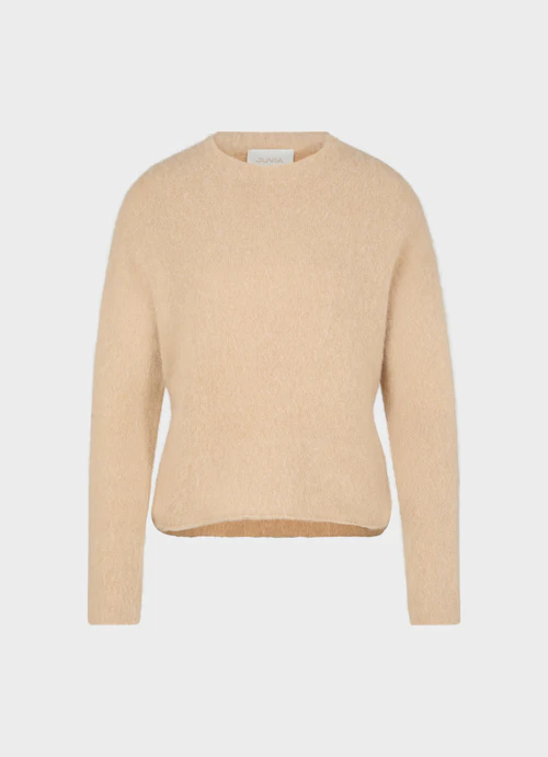 Regular Fit Strick Strick - Pullover croissant