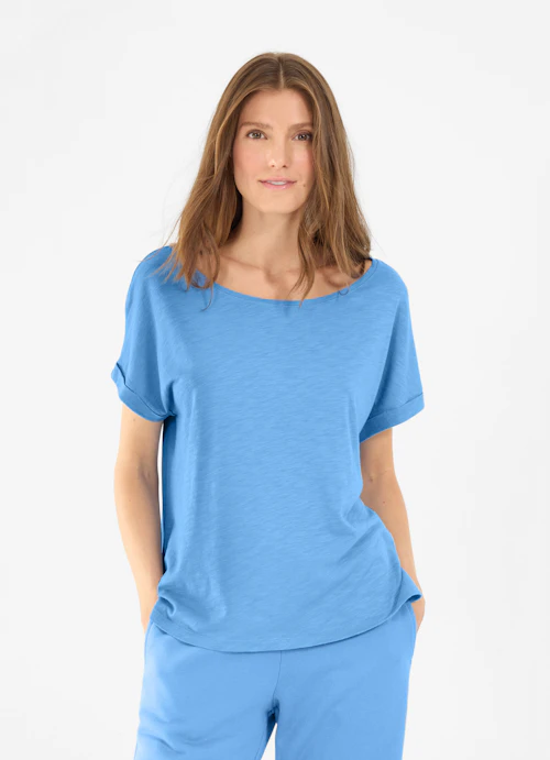 Boxy Fit T-Shirts Boxy - T-Shirt dutch blue