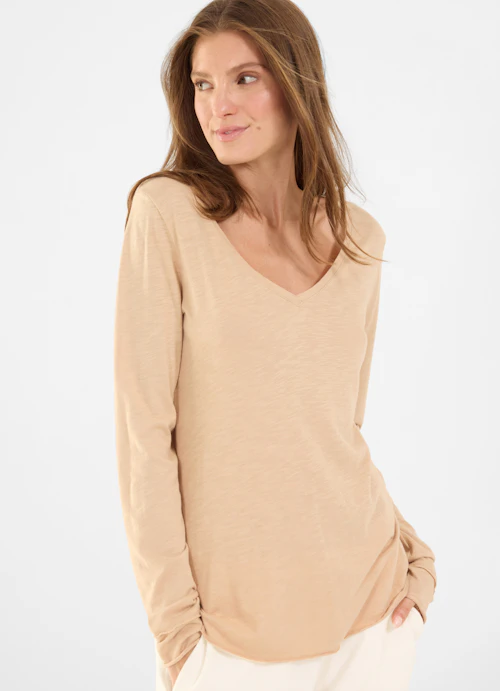 Slim Fit Longsleeves Longsleeve croissant