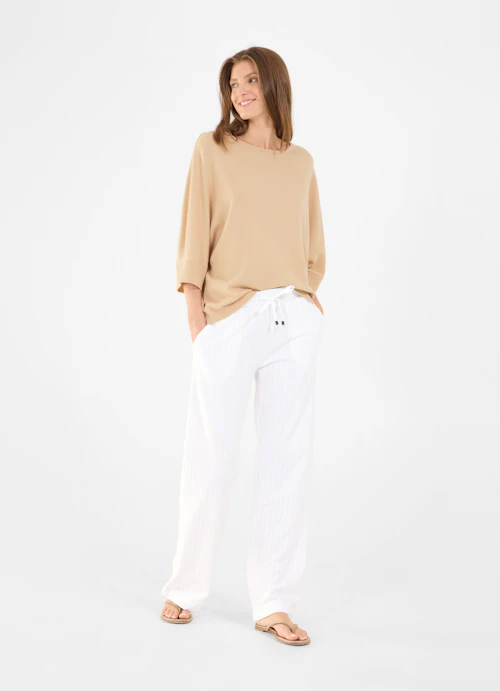 Wide Leg Sweatpants Wide Leg Fit - Sweatpants white