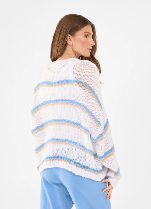 Oversized Fit Strick Strick - Pullover dutch blue