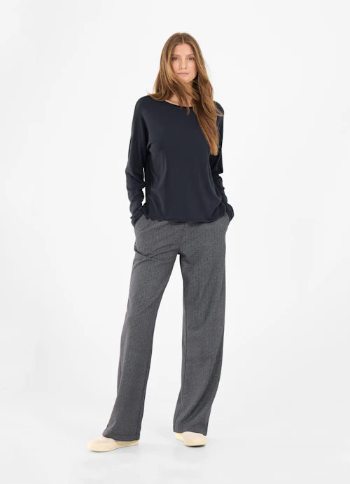 Wide Leg Sweatpants Wide Leg - Sweatpants navy
