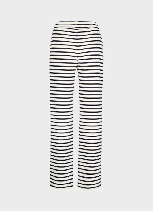 Wide Leg Sweatpants Ringlet Trousers eggshell