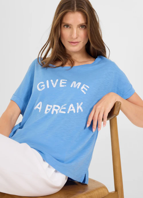 Boxy Fit T-shirts Boxy - T-Shirt dutch blue