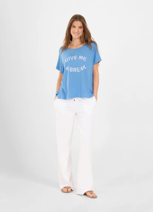 Boxy Fit T-shirts Boxy - T-Shirt dutch blue