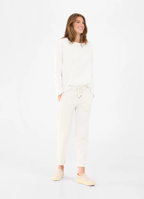 Casual Fit Sweatpants Sweatpants eggshell