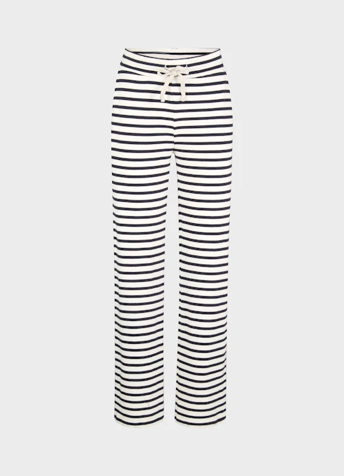 Wide Leg Sweatpants Ringlet Trousers eggshell