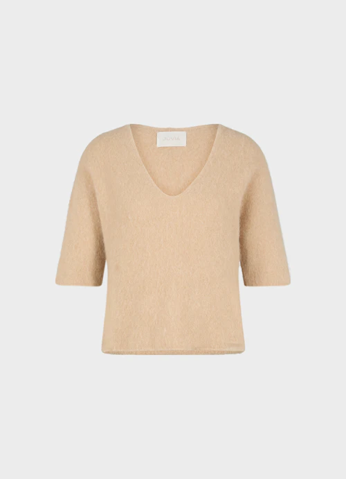 Regular Fit Strick Strick - Pullover croissant