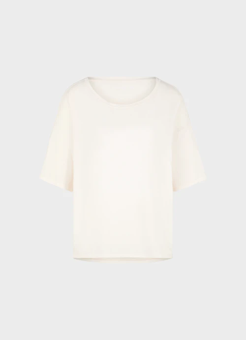 Casual Fit T-shirts Nightwear - T-shirt eggshell