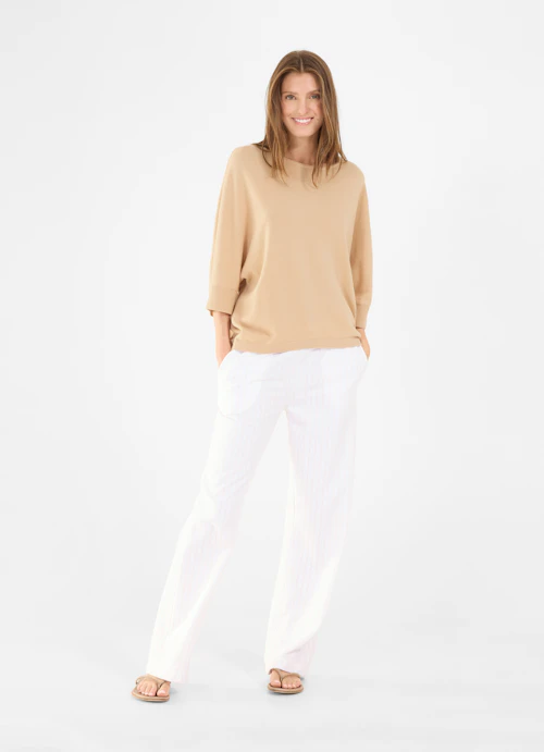 Wide Leg Sweatpants Wide Leg Fit - Sweatpants white