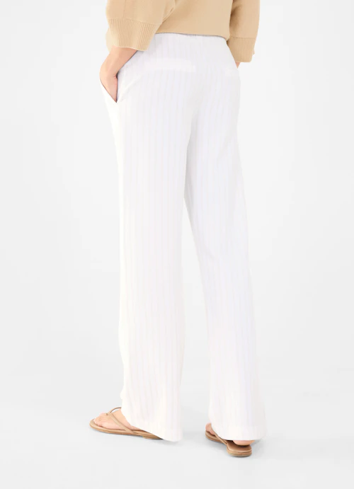Wide Leg Sweatpants Wide Leg Fit - Sweatpants white