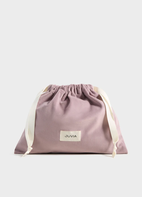 One Size Accessoires Velvet Bag - Large mauve