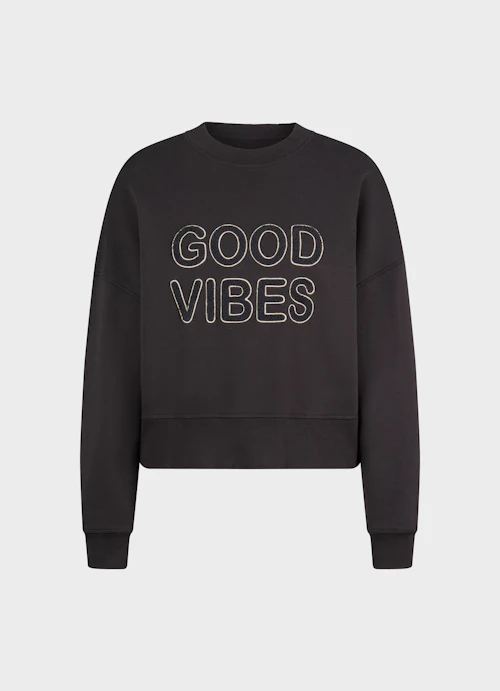 Oversized Fit Sweatshirts Sweater anthra