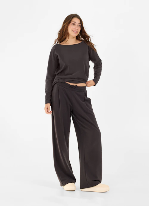 Loose Fit Sweatshirts Sweater anthra