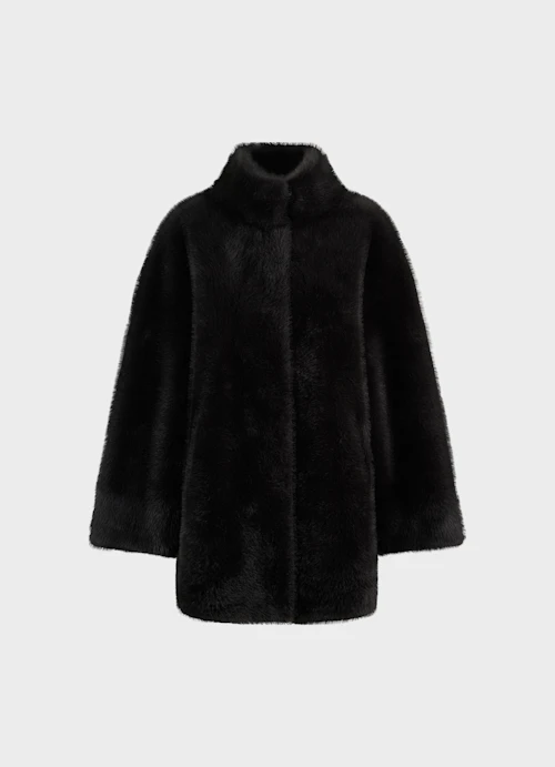 Casual Fit Jackets Faux Fur - Reversible Jacket anthra