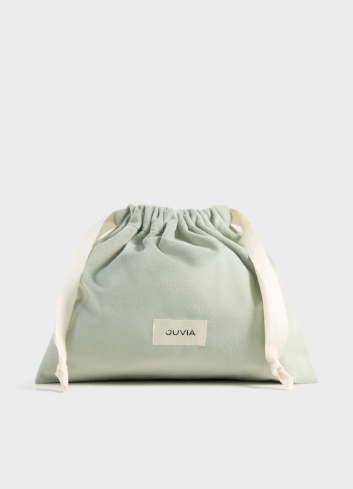 One Size Accessoires Velvet Bag - Large jade