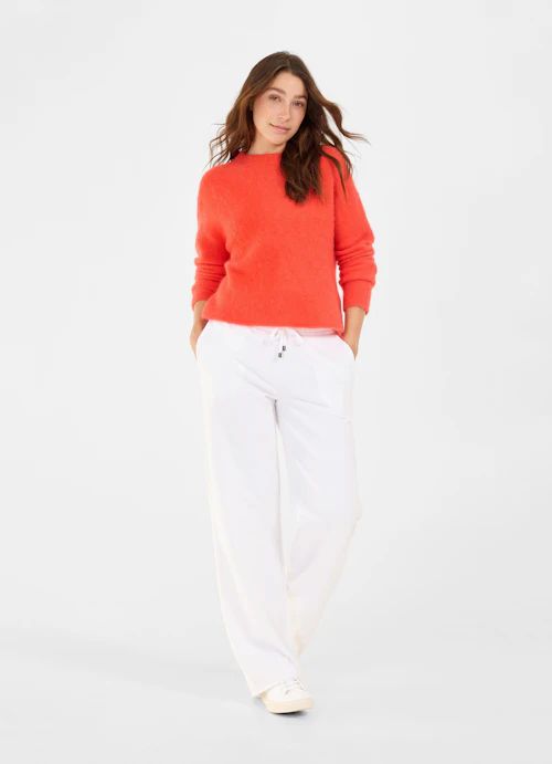 Regular Fit Knitwear Knit sweater cherry tomato