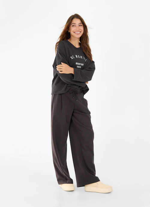 Loose Fit Sweatshirts Sweater anthra