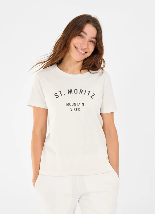 Regular Fit T-shirts T-Shirt eggshell