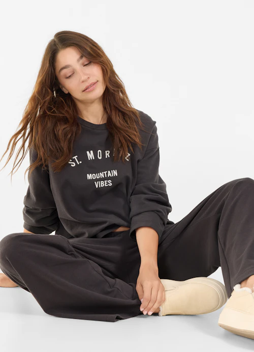Wide Leg Sweatpants Wide Leg - Sweatpants anthra