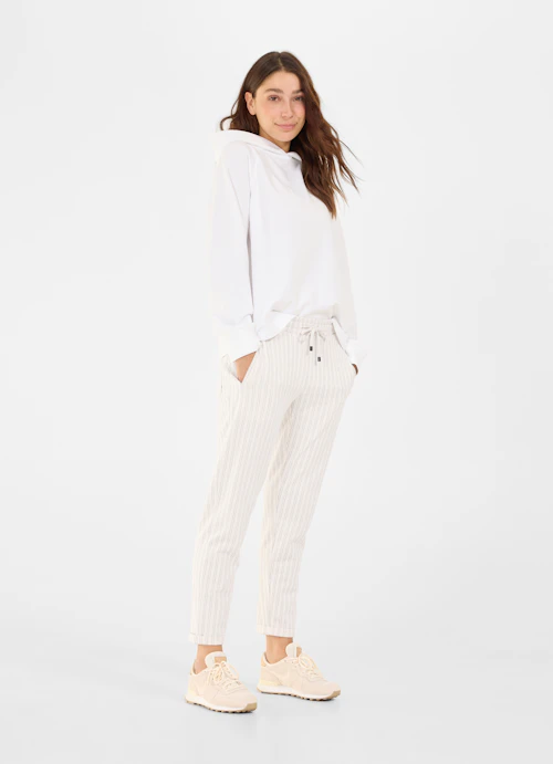 Casual Fit Sweatpants Sweatpants eggshell