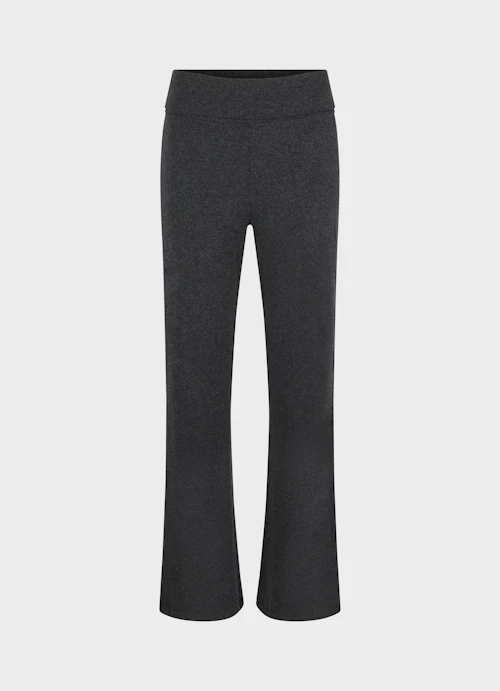 Leggings Athleisure Jersey Modal - Flared Leggings anthra.mel.