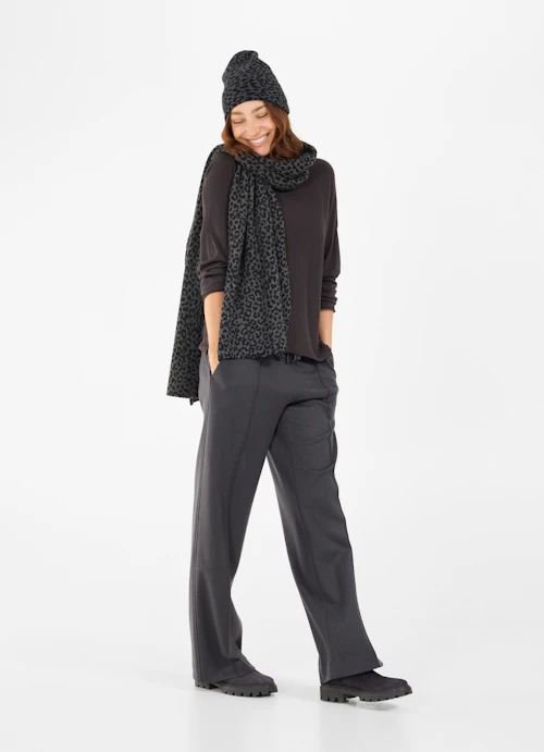 Regular Fit Knitwear Knitted hat anthra.mel.