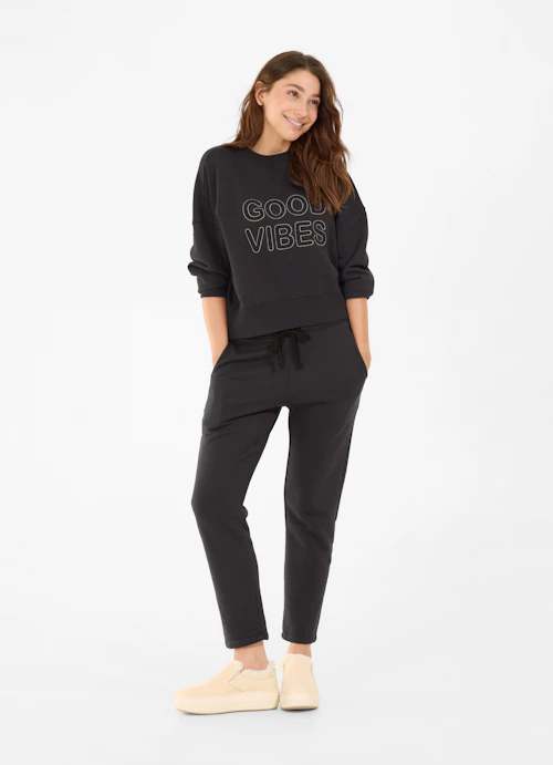 Oversized Fit Sweatshirts Sweater anthra