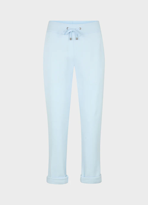 Coupe Loose Fit Pantalon de jogging Pantalon de survêtement en polaire légère skylight blue