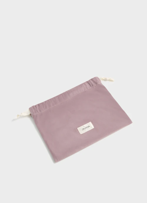 One Size Accessoires Velvet Bag - Large mauve