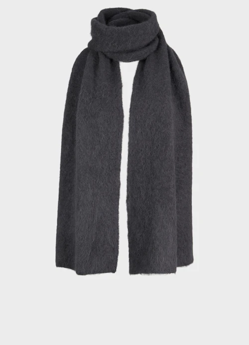 Regular Fit Knitwear Knitted scarf anthra