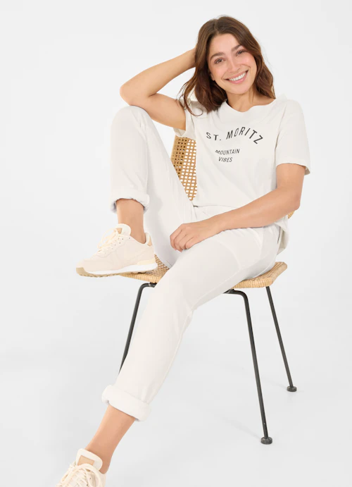 Regular Fit T-shirts T-Shirt eggshell