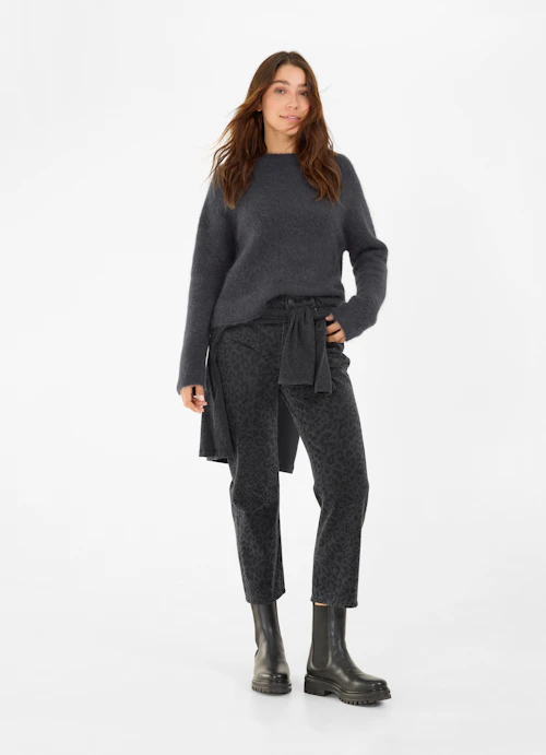 Regular Fit Knitwear Knit sweater anthra