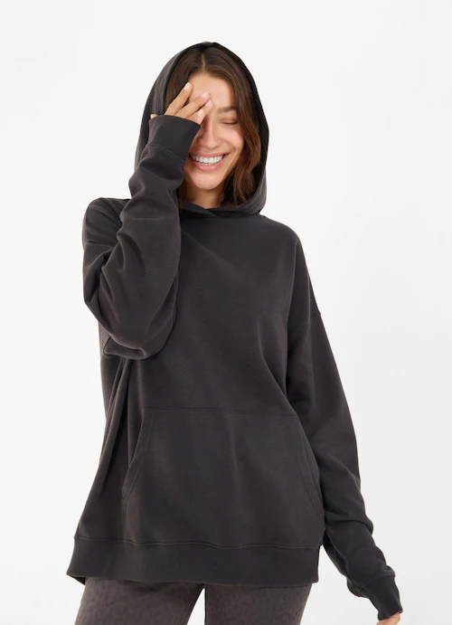 Oversized Fit Hoodies Hoodie anthra