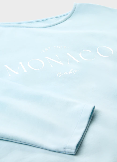 Coupe Loose Fit Sweat-shirts Pull en polaire légère skylight blue