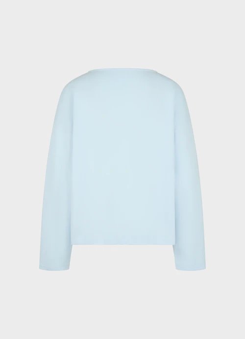 Coupe Loose Fit Sweat-shirts Pull en polaire légère skylight blue