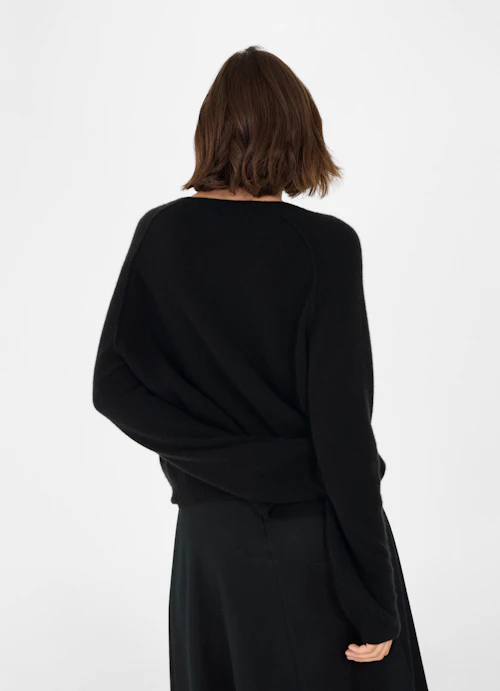 Regular Fit Knitwear Cashmere sweater black