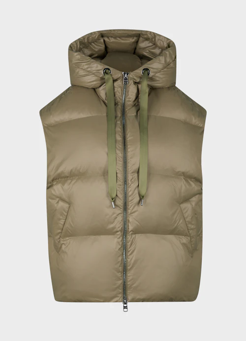 Oversized Fit Jackets Down vest burnt olive